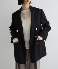 Green Parks ＳＥＴ２点　クロシェ風ニットプルオーバー