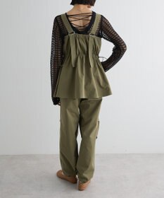 Green Parks ＳＥＴ２点　クロシェ風ニットプルオーバー