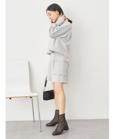 earth music&ecology ジップショートシャツ