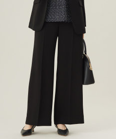 自由区 【セットアップ対応・洗える】トリアセダブルクロス ワイドパンツ