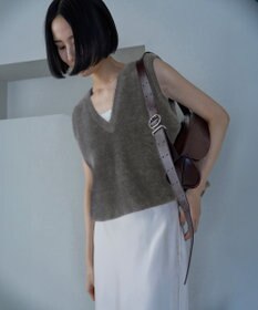 UNFILO L ナイロンシャギー ベスト