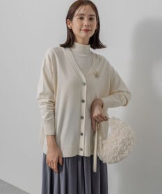 組曲 【前後着用可 / 加藤ローサさん着用】スムースストレッチタートル ニット