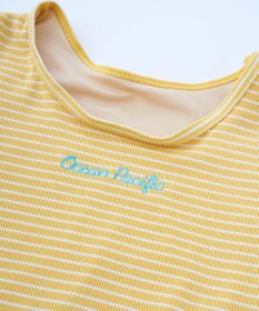 OP／FILA 【Ocean Pacific】ニットボーダーTシャツ風水着