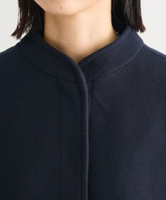 Green Parks ニットフード付きウーリーブルゾン