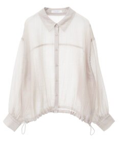 Green Parks 裾ドロストシアーシャツ