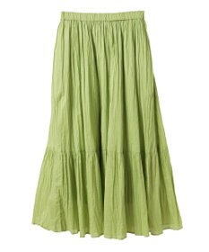 AMERICAN HOLIC ボイルクリンクルティアードスカート