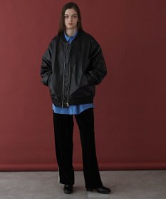 WEGO 【ユニセックス着用ITEM】エコレザーMA－1