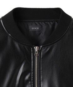 WEGO 【ユニセックス着用ITEM】エコレザーMA－1