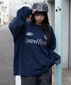 WEGO 【ユニセックス着用ITEM】ショートドロストラインプルオーバー