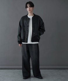 WEGO 【ユニセックス着用ITEM】エコレザーMA－1