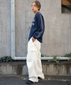 WEGO 【ユニセックス着用ITEM】ショートドロストラインプルオーバー