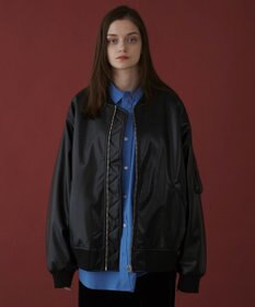 WEGO 【ユニセックス着用ITEM】エコレザーMA－1