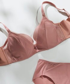 une nana cool 【脇高で背中スムージングブラジャー】さあわたし シンプル