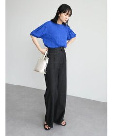 Green Parks 表面カットリブドッキングプルオーバー