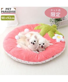 PET PARADISE ネット店限定 ペットパラダイス 春いちご クッション  L