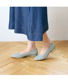 Riz raffinee <Riz raffinee>カットワークフラットパンプス