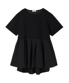 earth music&ecology 異素材チュニックカットソー