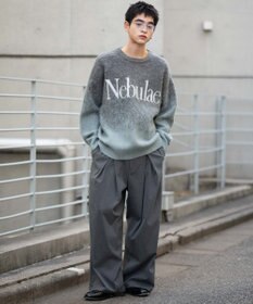 WEGO 【ユニセックス着用ITEM/MLサイズ展開】ファジーグラデーションプルオーバー