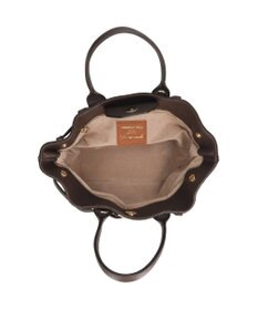 INTER-CHAUSSURES 【CHRISTIAN VILLA】レザーミディアムハンドバッグ