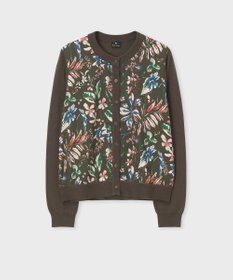 Paul Smith Number Floral コンビ カーディガン