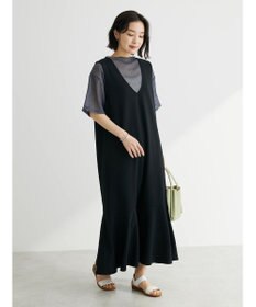 Green Parks カットジョーゼットマーメイドジャンスカ