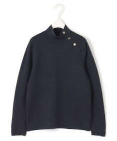 ICB L 【洗える】ウールブレンドスムース ハイネックプルオーバー