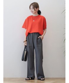 AMERICAN HOLIC 異素材ショルダー切替カットプルオーバー