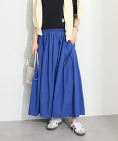 CRAFT STANDARD BOUTIQUE インド綿サイドタック切り替えスカート