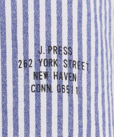 J.PRESS MEN 【WEB・一部店舗限定】シアサッカー ストライプシャツ / B.D.