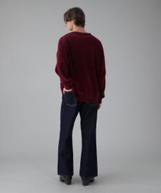 WEGO 【ユニセックス着用ITEM/MLサイズ展開】ベロアモールプルオーバー