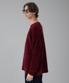 WEGO 【ユニセックス着用ITEM/MLサイズ展開】ベロアモールプルオーバー