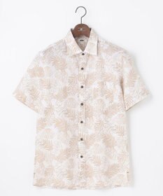 JOSEPH ABBOUD リヨセルリーフ 半袖シャツ