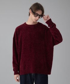 WEGO 【ユニセックス着用ITEM/MLサイズ展開】ベロアモールプルオーバー