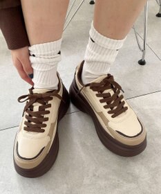 WEGO 厚底ラインスニーカー