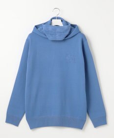 23区GOLF 【MEN】【ウォッシャブル】スヌード付き 裏モールパーカー ニット