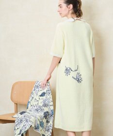 une nana cool 【ムーミン】MOOMIN × une nana ccol　なめらかふわふわワンピース