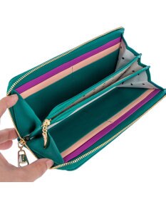 tsumori chisato CARRY ソフトラム Lファスナー長財布