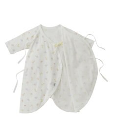 MIKI HOUSE HOT BISCUITS 【50-60cm】 フライス コンビ肌着 プリント柄