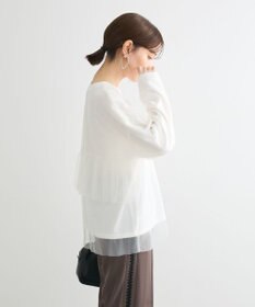 Green Parks ・ＥＬＥＮＣＡＲＥ　ＤＵＥ　チュールレイヤードロンＴＥＥ