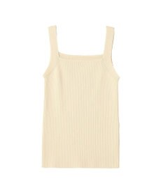 earth music&ecology リブニットタンクトップ