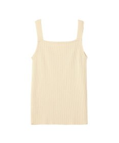 earth music&ecology リブニットタンクトップ