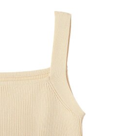 earth music&ecology リブニットタンクトップ