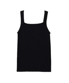 earth music&ecology リブニットタンクトップ