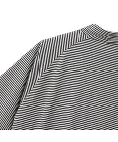 ZERO HALLIBURTON メランジ ボーダー モックネック シャツ ZHG-A4S5 82815 ゴルフウェア