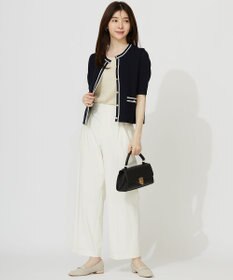 ANY SIS ラメテレコ タンクトップ