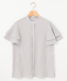 組曲 L コットンレーヨンシャーティング ブラウス