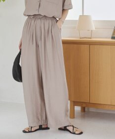 WEGO 【ANGIE VINTAGE】接触冷感イージーパンツ