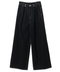 earth music&ecology タックホックデニムパンツ