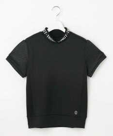 23区GOLF 【WOMEN】ライトダンボール ロゴリブモックネック