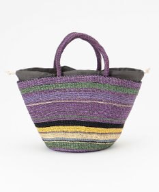 ONWARD CROSSET SELECT 【VIOLAd’ORO】MIRO アバカカラーボーダーバッグ S